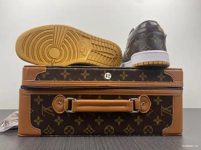 Cheap Kickmax Jordan AJ1 OW x Air 1 LOW Off-Louis 0322
